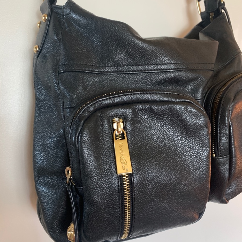 Rough Roses leather purse